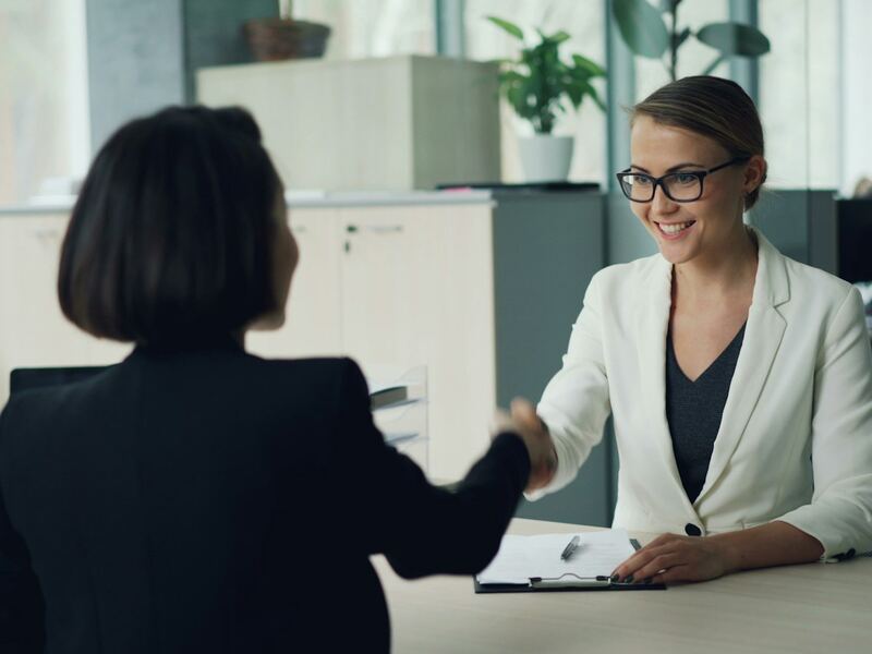 Boomerang team member in conversation with a customer